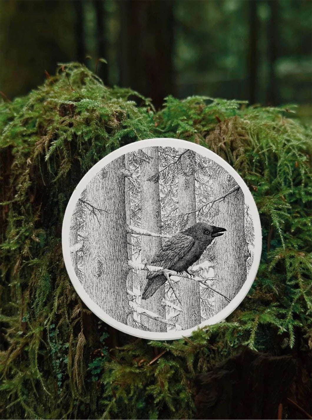 Raven Sticker